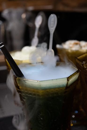 The corner cauldron smokey cocktails