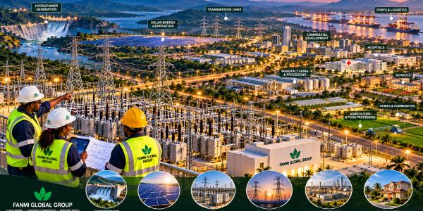Overview of Fanmi Global Group's energy and infrastructure projects.