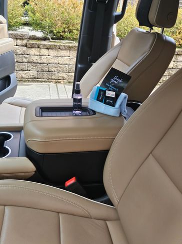 Car interior detailed by Ride N Shine Auto Spa