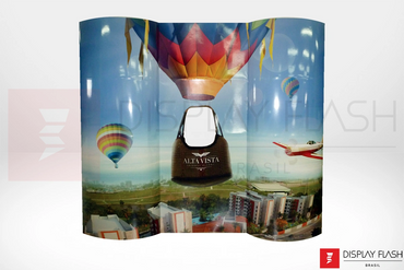 Display Flash Painel Automático de papelão para PDV