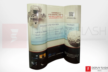 Display Flash Painel Automático de papelão para PDV