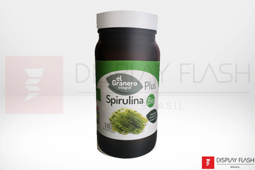 Display Flash Totem Elíptico Shape Automático de Papelão para PDV - Gigantografia