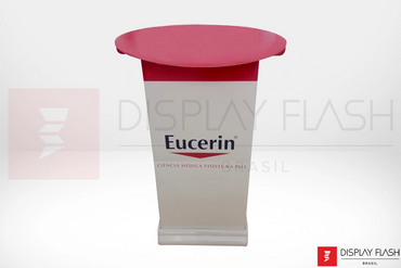 Display de chão Expositor Automático de Papelão para PDV - Flash Table Eucerin
