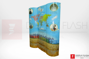 Display Flash Painel Automático de papelão para PDV