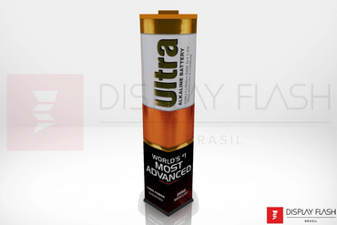 Display Flash Automático de papelão para PDV - Especial