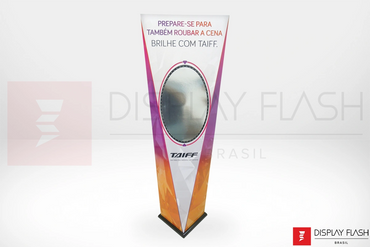 Display Flash Automático de papelão para PDV - Diamante