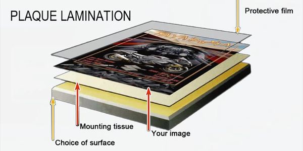 ROC Photographic Printing Plak Mount