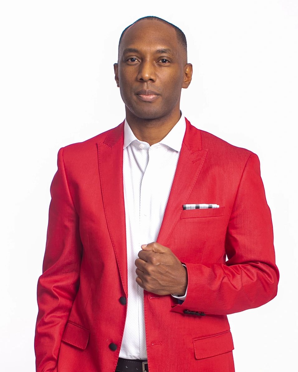 Life Coach Chauncey is pictured on the release of his meaning of life book, The Hero's Journey.