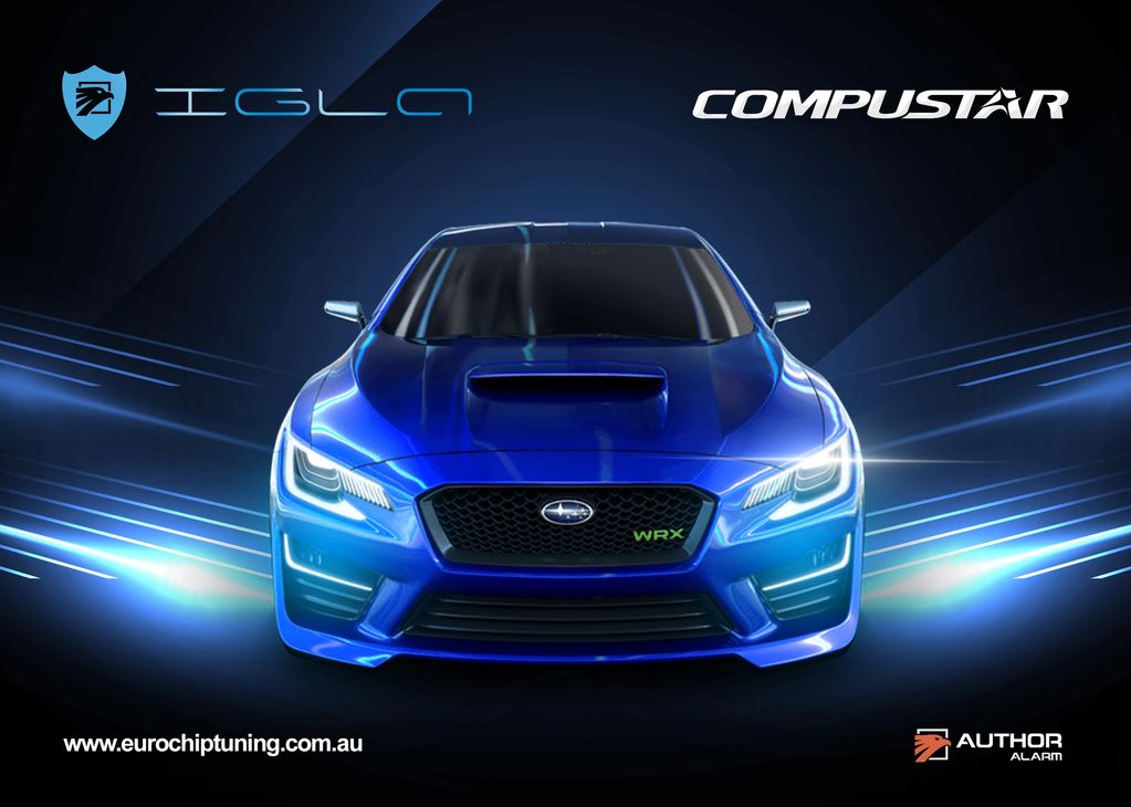 Subaru WRX Compustar and Igla security