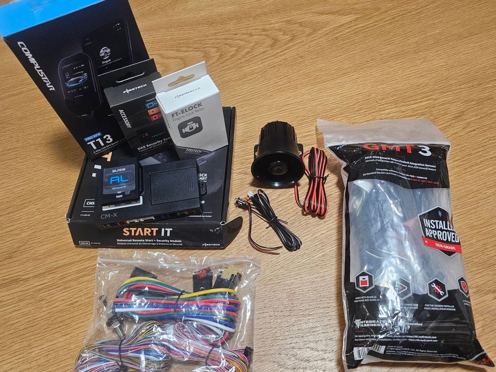 Compustar CMX Remote Start and Security Kit with T13 LCD 2-way Remote
