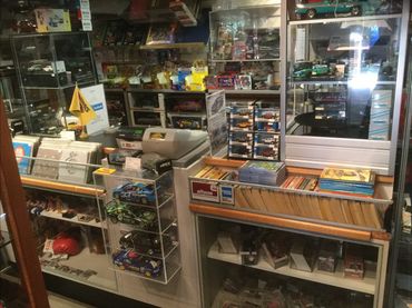 SHOP: Front counter.