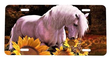 Horse License Plate