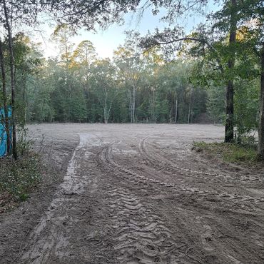 land clearing. tree work, fill dirt backhoe