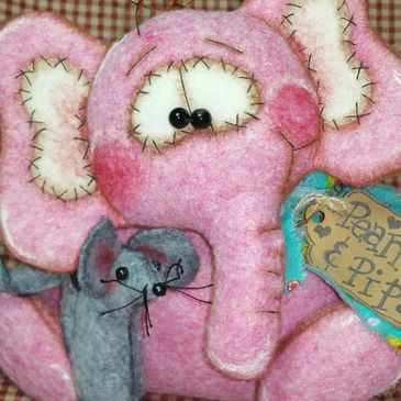 Peanut Elephant and Pip Mouse