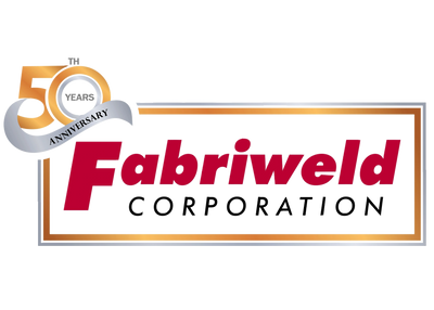Fabriweld's 50th anniversary logo