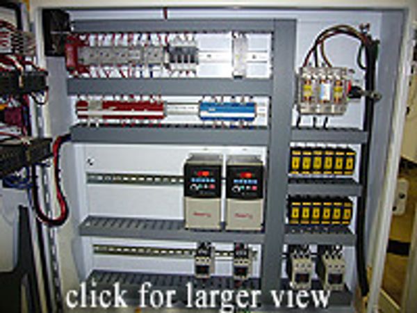 close up of electrical panel