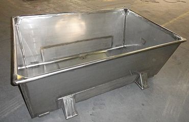 small hopper, food processing hopper