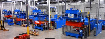 One of Fabriweld's Thermoforming Lines