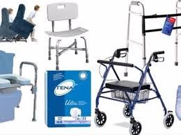 medical supplies, wheelchair, walker, roller, shower chair, blood pressure monitor, rollator, transport chair 