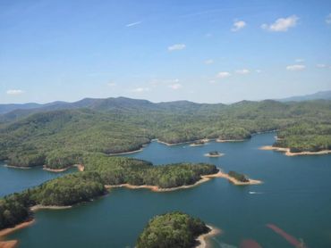 Ariel of Lake Blue Ridge
