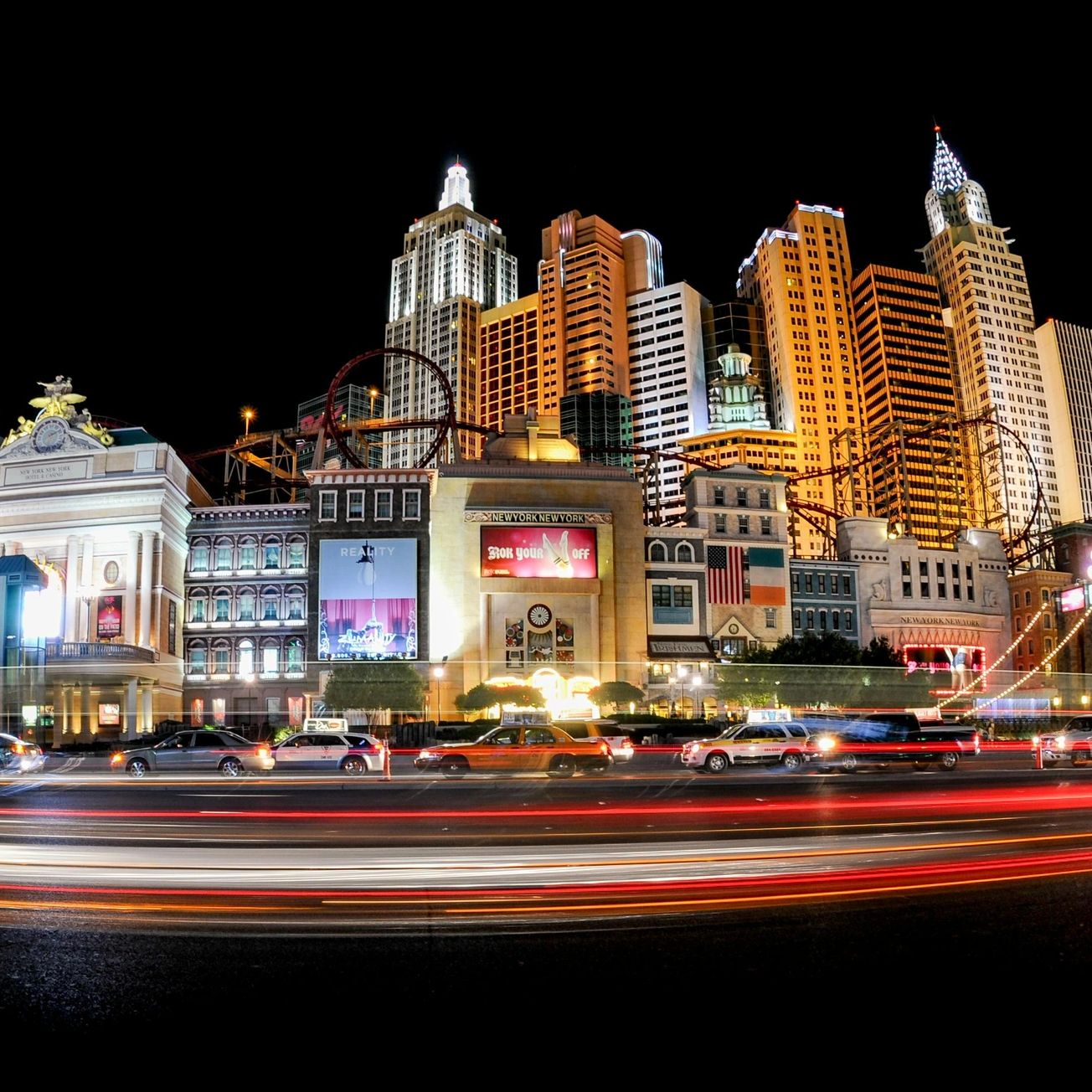 Las Vegas Strip est à visiter. Vous trouverez des hotels tel que le Flamingo ou Paris Las Vegas.