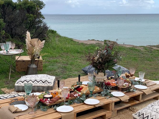beach picnics, pop up picnic, group picnic Mornington Peninsula