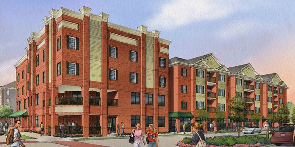 Tyler place multi use commercial residential complex