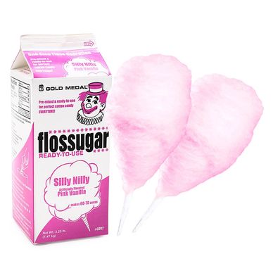 Pink Vanilla Cotton Candy Floss