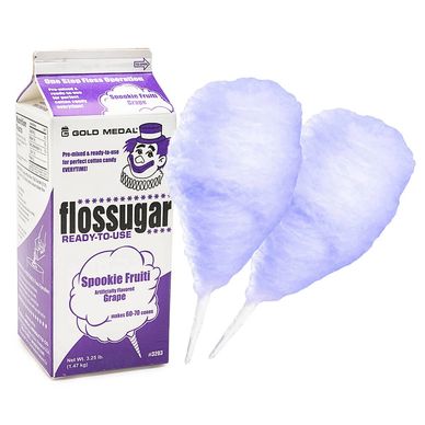 Grape Cotton Candy Floss