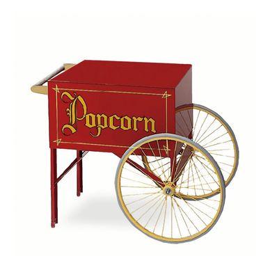 Red Popcorn Cart Rental