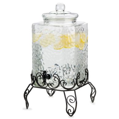2 Liter Glass Beverage Dispenser