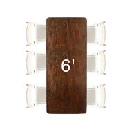 6' x 30" Rectangular Table
