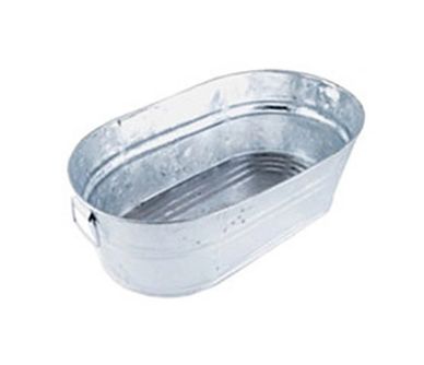 Oval Steel Tub