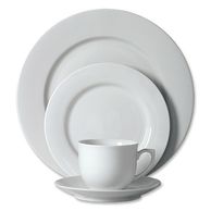 Classic White Rim Collection, plate, bowl, cup, saucer