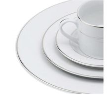 Platinum Double Line Collection, plate, bowl, cup, saucer