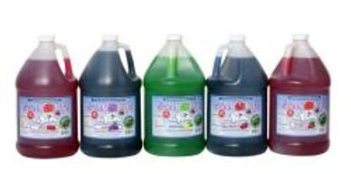 Snow Cone Syrup Cherry, Strawberry, Grape, Lemon Lime, Raspberry