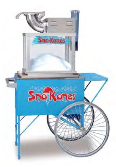 Baby Blue Snow Cone Cart Rental