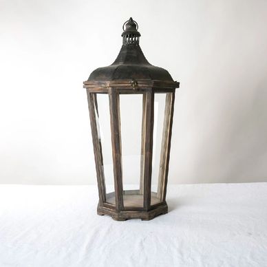 wooden wedding lanterns