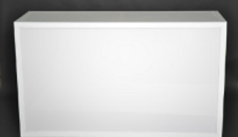 White Acrylic Bar with LED lighting