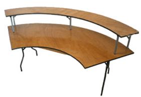 6' Serpentine Bar Riser