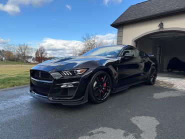 Mustang after a detail in Halfmoon NY
