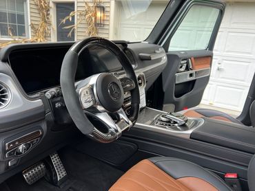 Mercedes G Wagon car detail in Saratoga Springs