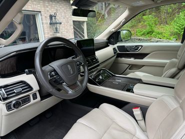 Lincoln Navigator interior auto detail in Latham NY