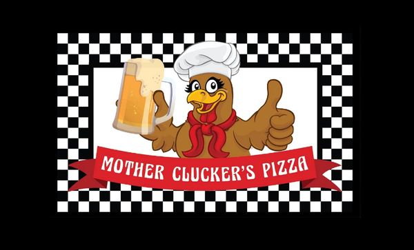 Mother Cluckers pizza logo