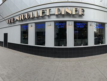 The Nicollet Diner exterior