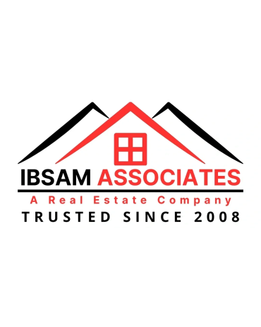 Logo of IBSAM Associates, a real estate company.