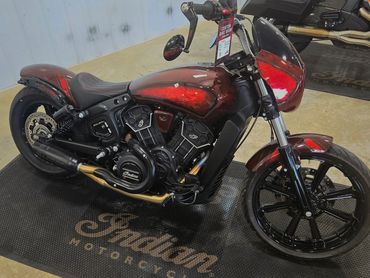 FIRST EVER BC Customs Painted full Motorcycle - Indian Scout