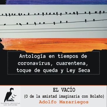 Adolfo Mazariegos
El Vacío (O de la amistad imaginaria con Bolaño)
Editorial Los Zopilotes, 2020
