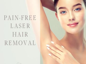 laser hair removal, lady with no underarm hair