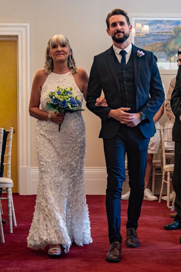 Joan and Rob - Newport Registry Office
